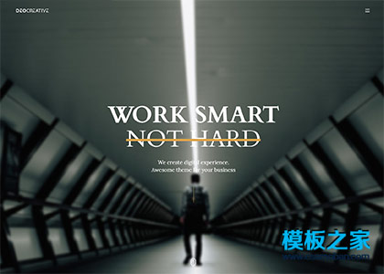 全屏大图响应式国际金融集团网页模板